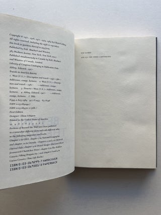Beyond the Wall: Essays from the Outside (association copy)