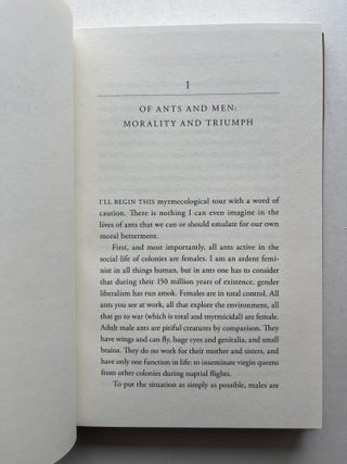 Tales from the Ant World (signed)