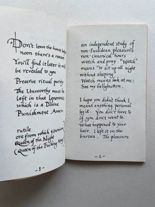 Intransit: Philip Whalen issue: The Education Continues Along (inscribed to Joanne Kyger)