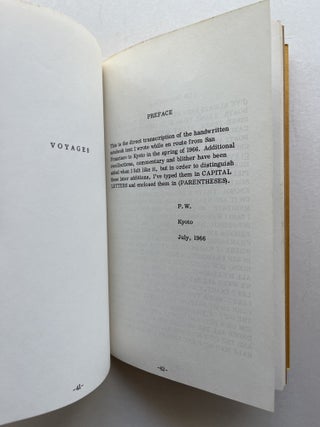 Intransit: Philip Whalen issue: The Education Continues Along (inscribed to Joanne Kyger)