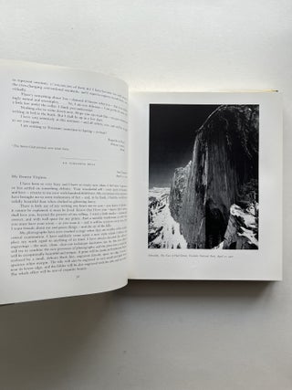 Ansel Adams: Letters and Images, 1916-1984 (association copy, inscribed by Wallace Stegner)