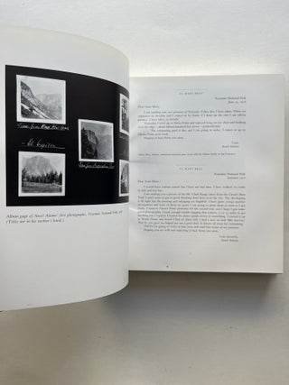 Ansel Adams: Letters and Images, 1916-1984 (association copy, inscribed by Wallace Stegner)