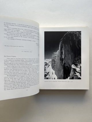 Ansel Adams: Letters and Images, 1916-1984 (association copy, inscribed by Wallace Stegner)
