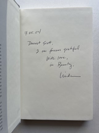 Facing the Other: Ethical Disruption and the American Mind (inscribed to her teacher N. Scott Momaday)