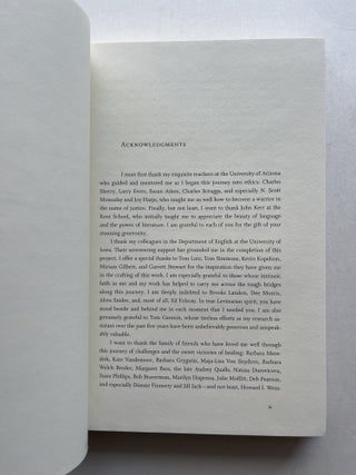 Facing the Other: Ethical Disruption and the American Mind (inscribed to her teacher N. Scott Momaday)