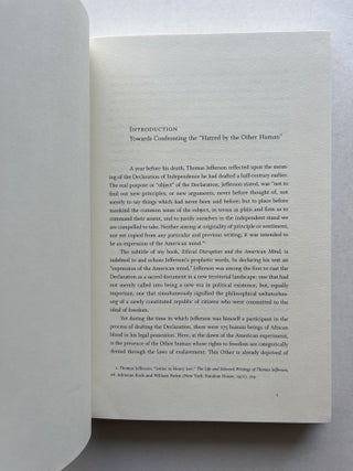 Facing the Other: Ethical Disruption and the American Mind (inscribed to her teacher N. Scott Momaday)
