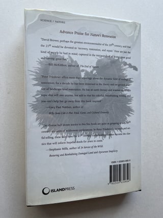 Nature's Restoration: People and Places on the Front Lines of Conservation (inscribed)