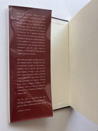 Nature's Restoration: People and Places on the Front Lines of Conservation (inscribed)