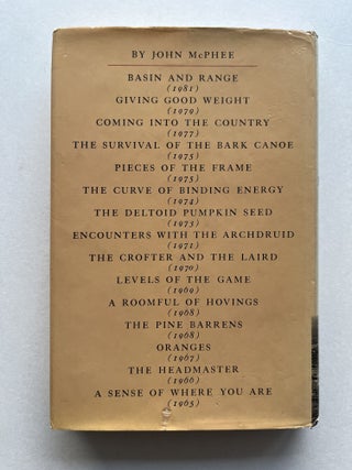 Basin and Range (inscribed association copy)