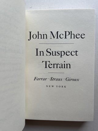 In Suspect Terrain