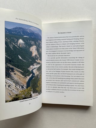 For Everything There Is a Season: The Sequence of Natural Events in the Grand Teton-Yellowstone Area (inscribed)
