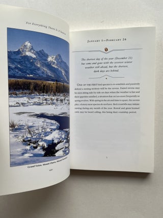 For Everything There Is a Season: The Sequence of Natural Events in the Grand Teton-Yellowstone Area (inscribed)