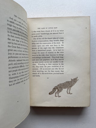 The Land of Little Rain (Lawrence Clark Powell's copy)