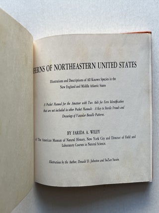 Ferns: Illustrations and Descriptions of All Known Species in New England and Middle-Atlantic States (inscribed)