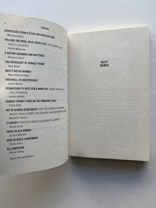 Nasty Women: Feminism, Resistance, and Revolution in Trump's America (inscribed by both editors)