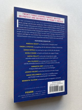 Nasty Women: Feminism, Resistance, and Revolution in Trump's America (inscribed by both editors)
