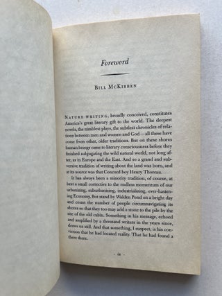 Thoreau on Land: Nature's Canvas (inscribed)