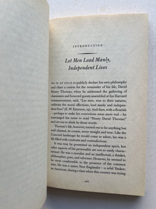Thoreau on Land: Nature's Canvas (inscribed)