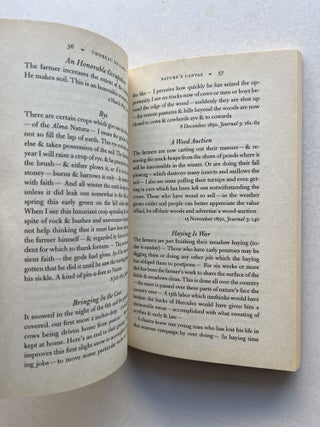 Thoreau on Land: Nature's Canvas (inscribed)