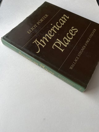 American Places (association copy with Stegner's memorial program)