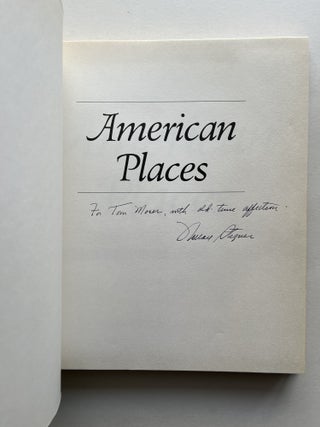 American Places (association copy with Stegner's memorial program)