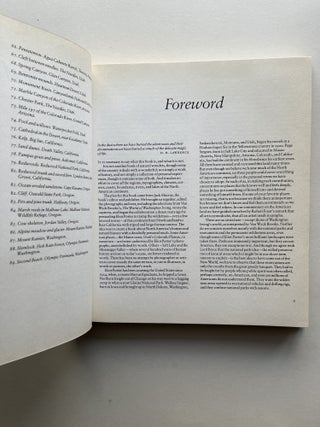 American Places (association copy with Stegner's memorial program)