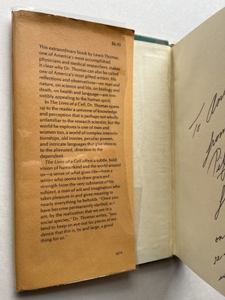 The Lives of a Cell: Notes of a Biology Watcher (Annie Dillard's copy)