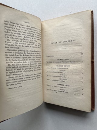 Principles of Zoology, Part I, Comparative Physiology (William H. Brewer's copy as a Yale student, with his signature)