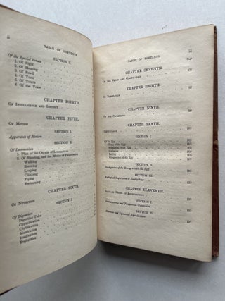 Principles of Zoology, Part I, Comparative Physiology (William H. Brewer's copy as a Yale student, with his signature)