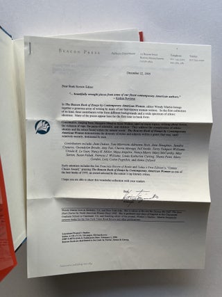 The Beacon Book of Essays by Contemporary American Women (signed by contributors)