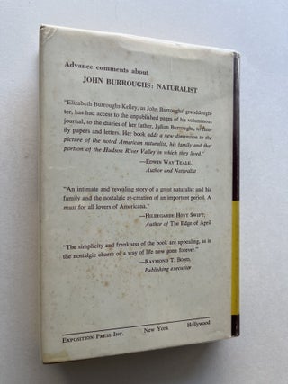 John Burroughs: Naturalist: The Story of His Work and Family by His Granddaughter (signed)