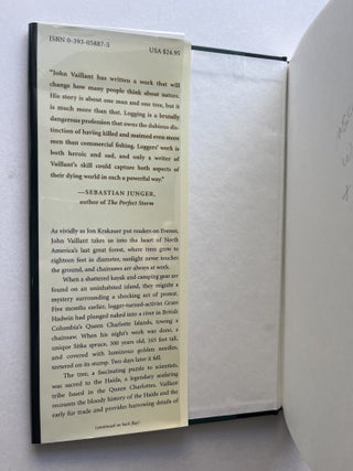 The Golden Spruce: A True Story of Myth, Madness, and Greed (inscribed with signed card)