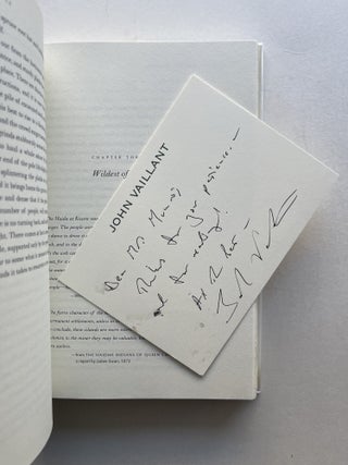 The Golden Spruce: A True Story of Myth, Madness, and Greed (inscribed with signed card)