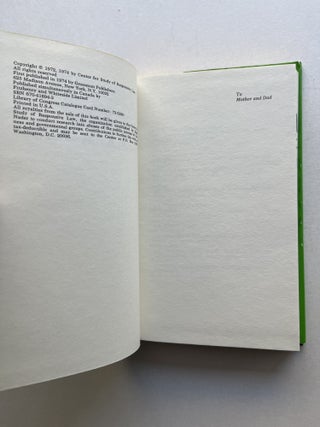 The Last Stand: Ralph Nader's Study Group Report on the National Forests (U.S. Forest Service Chief Jack Ward Thomas's copy)