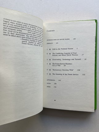 The Last Stand: Ralph Nader's Study Group Report on the National Forests (U.S. Forest Service Chief Jack Ward Thomas's copy)