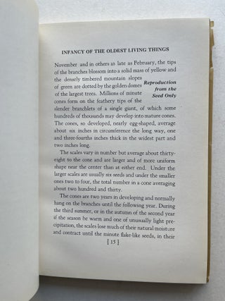 Big Trees of the Giant Forest: Sequoia National Park in the Sierra Nevada of California: Their Life Story from the Blossom Onward (inscribed to C. Hart Merriam)