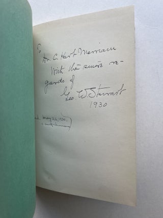 Big Trees of the Giant Forest: Sequoia National Park in the Sierra Nevada of California: Their Life Story from the Blossom Onward (inscribed to C. Hart Merriam)