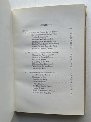 Big Trees of the Giant Forest: Sequoia National Park in the Sierra Nevada of California: Their Life Story from the Blossom Onward (inscribed to C. Hart Merriam)