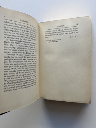 Josiah Dwight Whitney: Life and Letters (scarce, with commemorative bookplate)