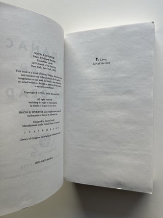 Almanac of the Dead: A Novel (the uncorrected proof, Ivan Doig's copy)