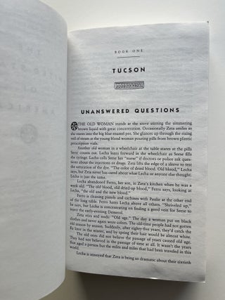 Almanac of the Dead: A Novel (the uncorrected proof, Ivan Doig's copy)