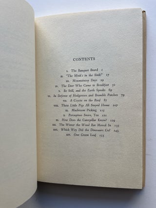 The Elderberry Tree (inscribed to Washington State Governor/U.S. Senator Daniel J. Evans)