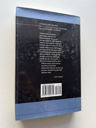 Stranger Music: Selected Poems and Songs (inscribed to Jim Harrison)