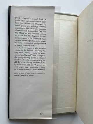 A Place to Stand (inscribed to his parents)