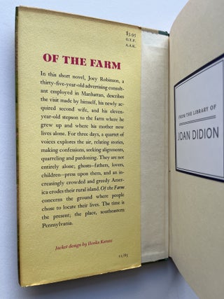 Of the Farm (Joan Didion's copy)