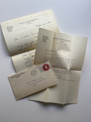 On Puget Sound (inscribed to Edward S. Meany with two letters)