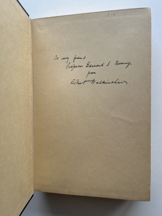 On Puget Sound (inscribed to Edward S. Meany with two letters)
