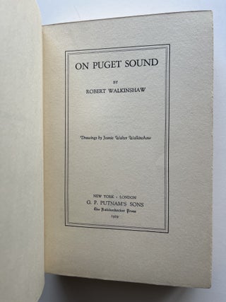 On Puget Sound (inscribed to Edward S. Meany with two letters)