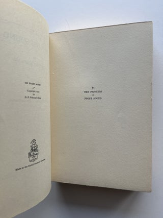 On Puget Sound (inscribed to Edward S. Meany with two letters)