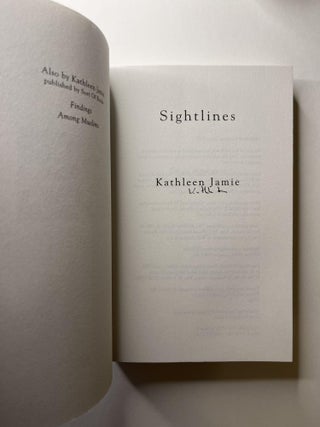 Sightlines (signed)